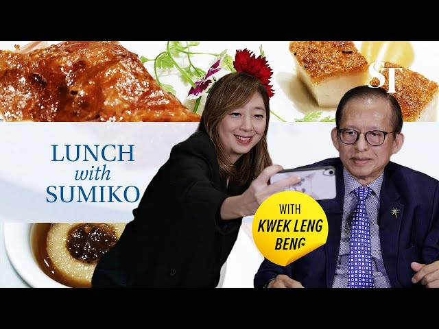 Billionaire Kwek Leng Beng on why it’s better to work hard and talk less | Lunch With Sumiko