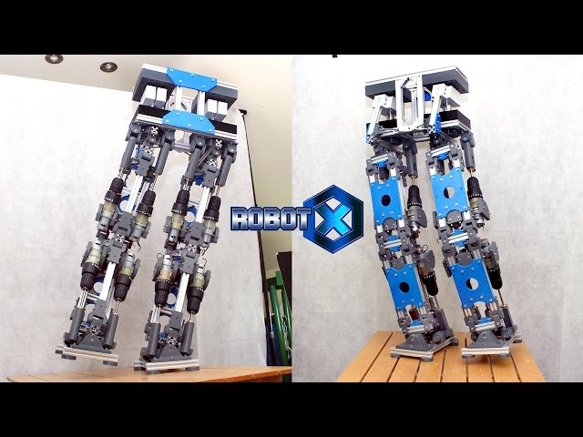 Robot X #2 | Legs & Hips | James Bruton
