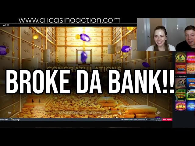 BREAKING DA BANK WITH A MASSIVE SLOT WIN!!
