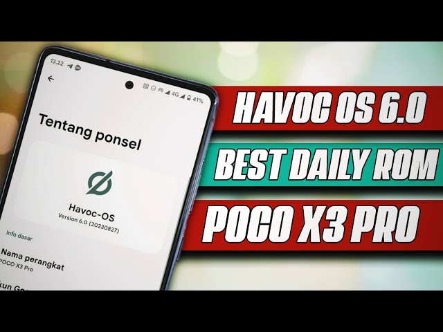 HavocOS 6.0 - Poco x3 pro 🔥 Sudah Bagus, tapi ada aja masalahnya 🤔