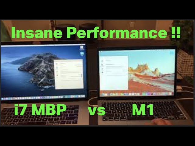 M1 vs  i7 2018 : Macbook Air Benchmark / Performance