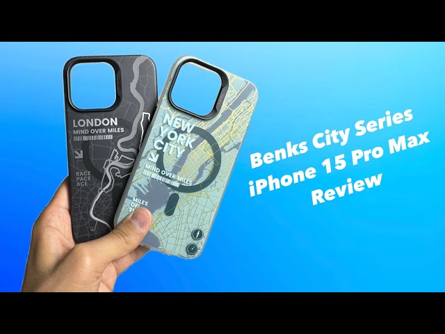 Benks City Series Cases... More Uniqueness! | iPhone 15 Pro Max