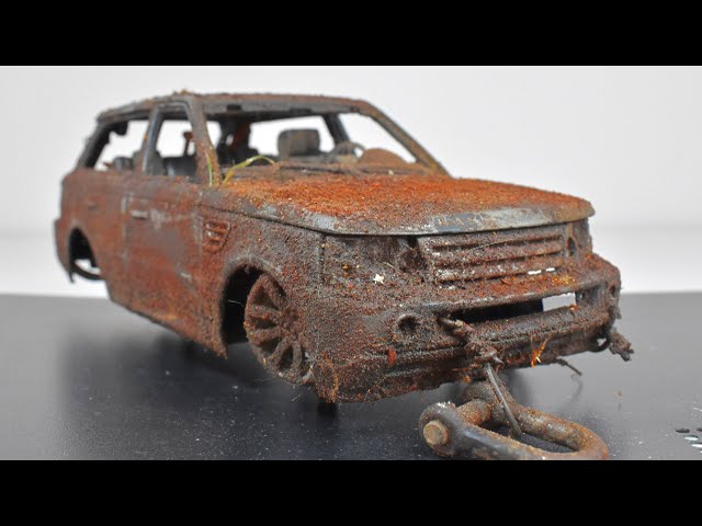 Restoration Abandoned Range Rover Model Car