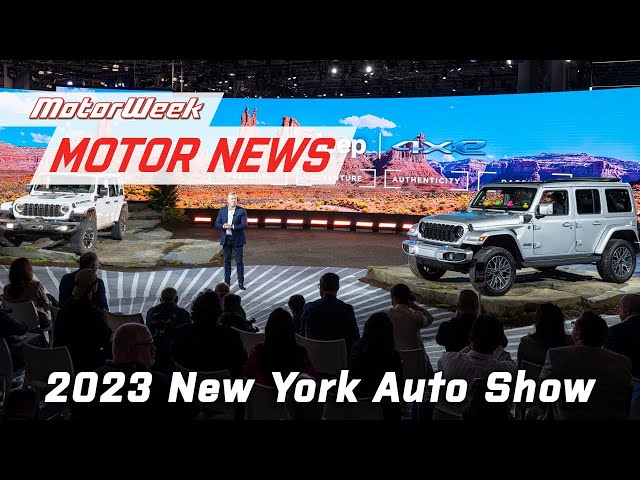 What's New from the 2023 New York International Auto Show | MotorWeek Motor News
