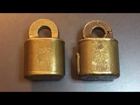 [285] Two Registered Mail "Counter" Padlocks Picked and Gutted