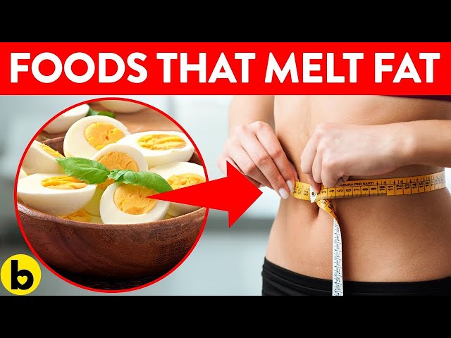 MELT Your BODY FAT By Eating These 9 TOP Foods!