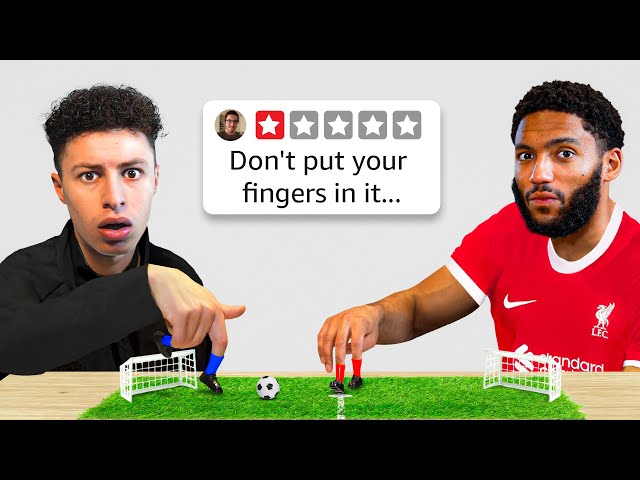 I Tested 1-Star Football Products ft. Liverpool Players