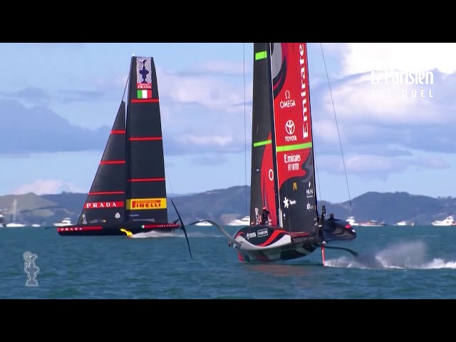 Coupe de l’America : vivez le duel sur l’eau impressionnant de deux équipes à Auckland