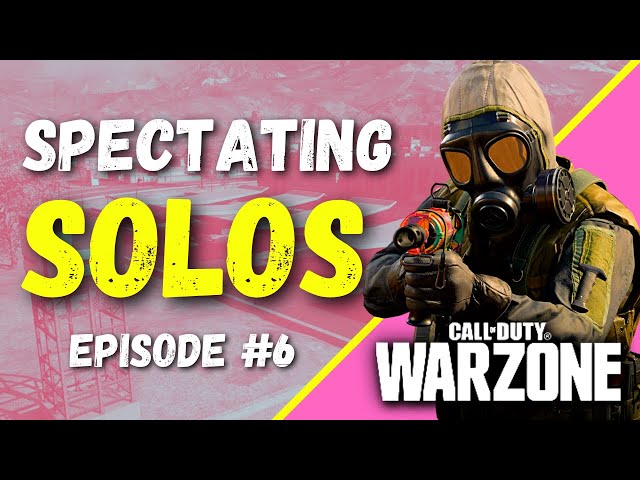 Spectating RANDOM Solos in WARZONE: Season 4 European Solo CoD BR Gameplay Commentary (Warzone) #6