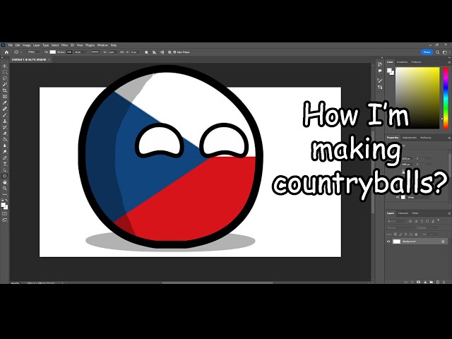 How I'm making countryballs?