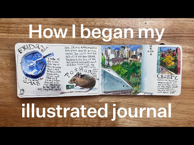 How I began my illustrated journal