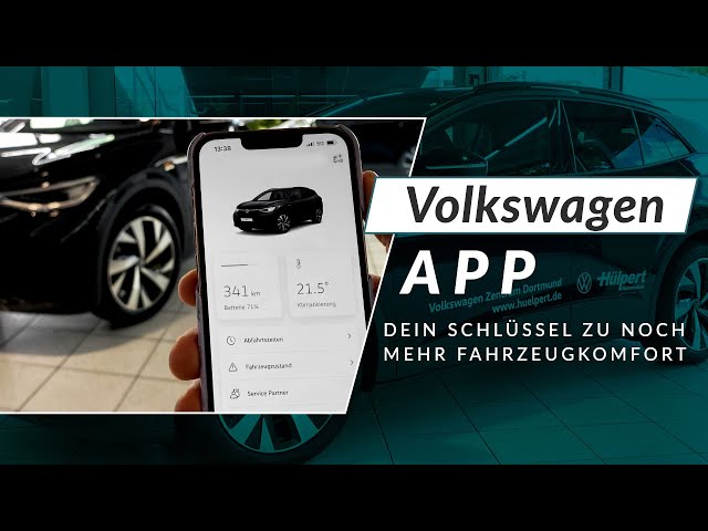 Volkswagen App -Dein Schlüssel zu noch mehr Fahrzeugkomfort