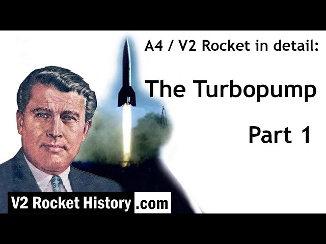 A4 / V2 Rocket in detail: Turbopump