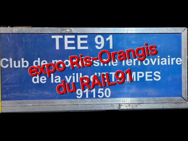 RAIL91: Expo Ris-orangis 2024!! réseau du TEE91