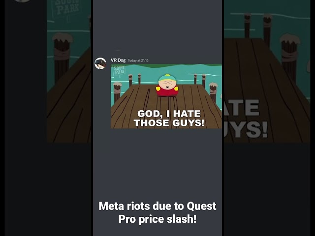 VR meme: World reacts to Meta Quest Pro price discount