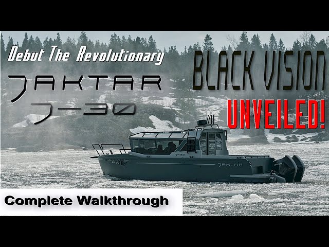 Exclusive: All BLACK, All NEW | Debuting the Jaktar BLACK VISION J-30 | Full Tour
