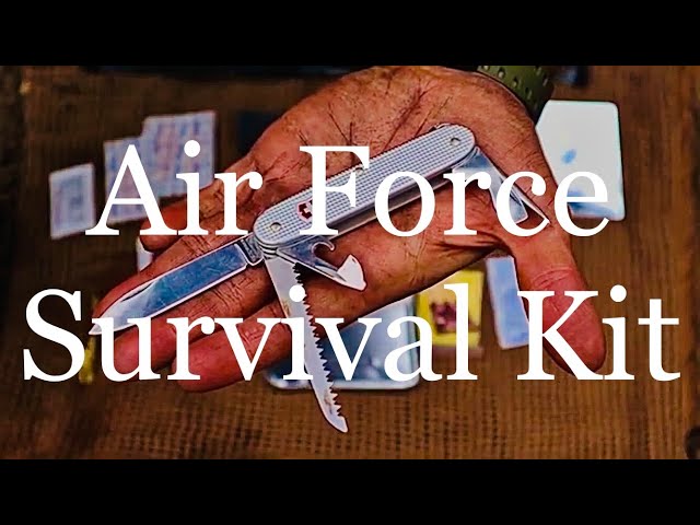 Air Force SERE Operations Personal Survival Kit PSK - From the Manual!!