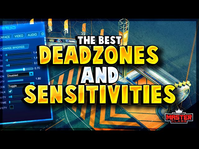 The BEST deadzones and sensitivities for RL | Freestyle Masterclass