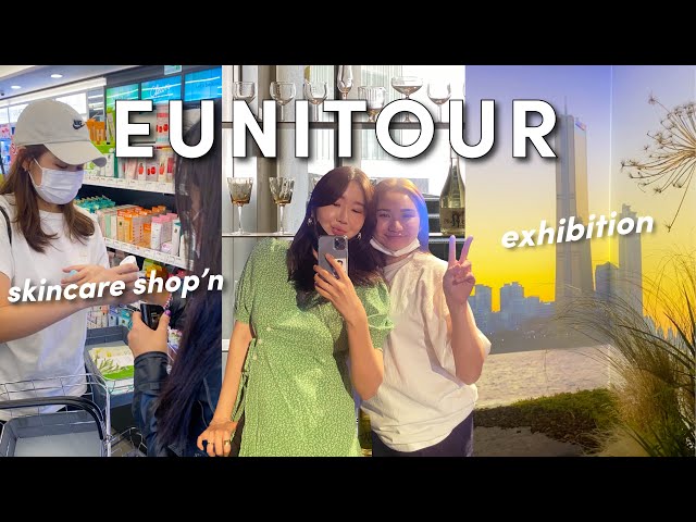 Oliveyoung shop'n with my subbiez in KOREA! #EUNITOUR