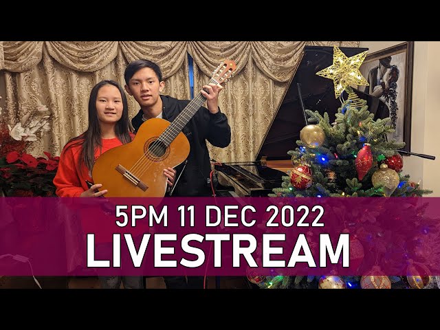 Sunday Piano Livestream 5PM - It's Almost Christmas! | Cole Lam (and Emma!)