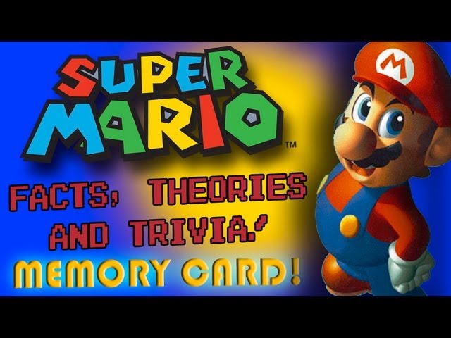 Super Mario Bros. - Facts and Trivia! - Memory Card