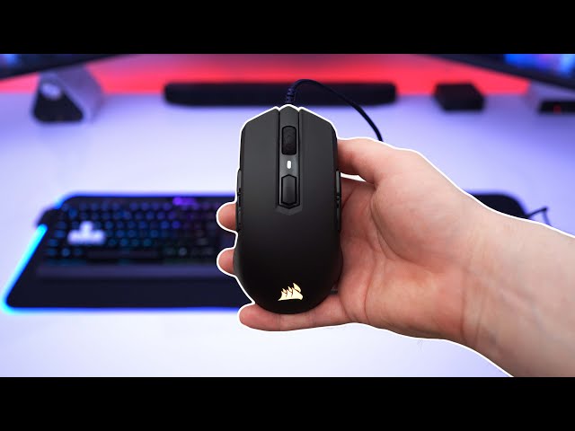 Corsair M55 RGB - E-Sports - 85G - Gaming Mouse Review!