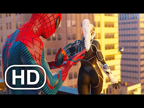 The Amazing Spider-Man Cheating On MJ With Black Cat Scene 4K ULTRA HD - Spider-Man Remastered PS5