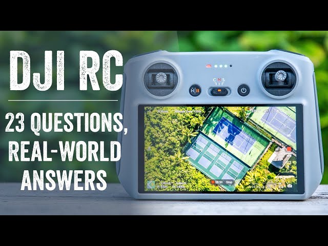 DJI RC Tested: 23 Questions Answered in Detail