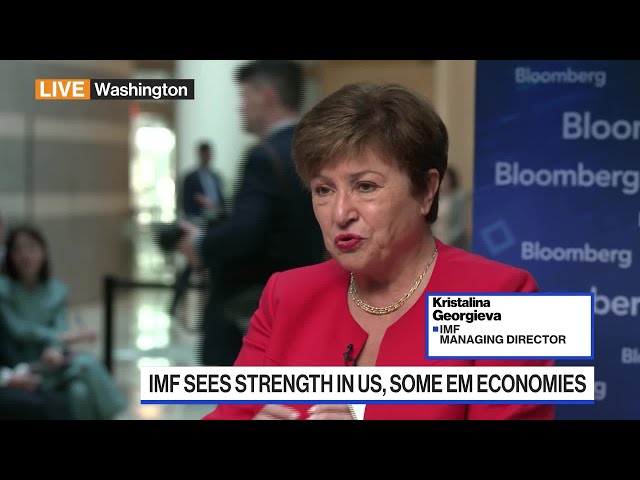 IMF's Georgieva on Global Economy, Fed Rate Cuts