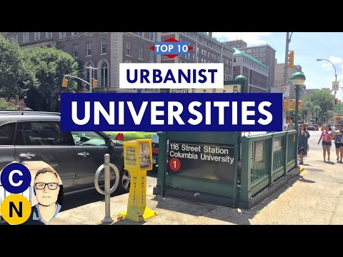 10 Best Universities for Urbanism In North America: Colleges With Great Transit, Walking and Biking