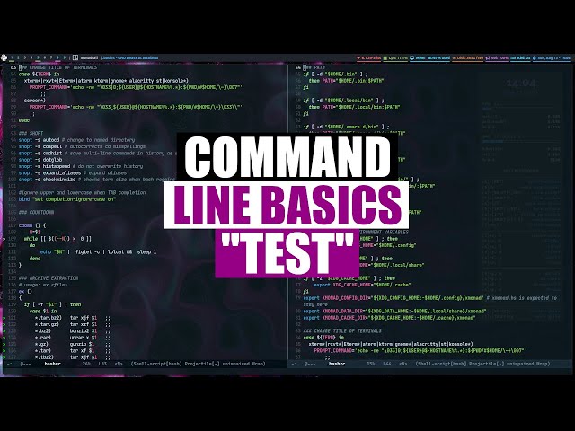 The Bash "test" Command Tutorial