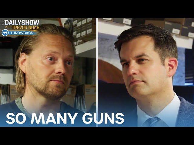 Switzerland: So Many Guns, No Mass Shootings | The Daily Show Throwback