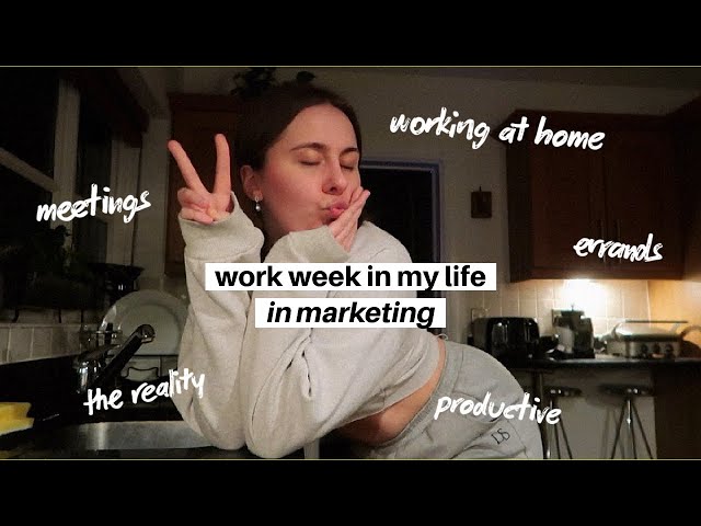 9-5 Work Week In My Life | meetings, running errands & being productive