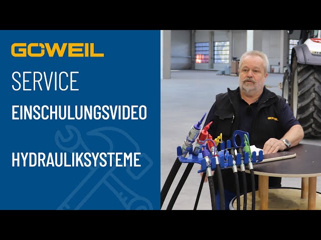 Einschulungsvideo: Hydrauliksysteme | GÖWEIL