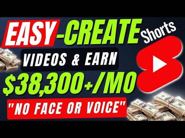 How To Make Money On YouTube Shorts WITHOUT Making Videos Yourself ($38,300+/Month)
