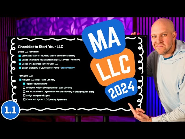 How to Start an LLC in Massachusetts in 2024 (Free Checklist)