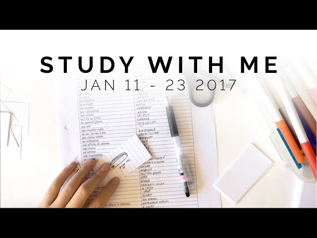 fun with flashcards! ⭐ study with me compilation