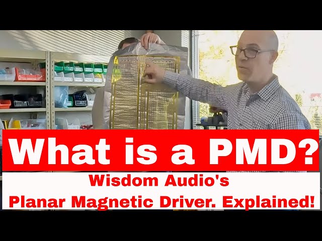 Wisdom Audio's PMD (Planar Magnetic Driver) Explained!