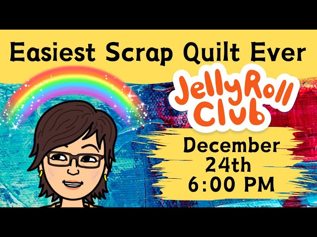 Easiest Scrap Quilt Ever!!  The Duckworth Quilt