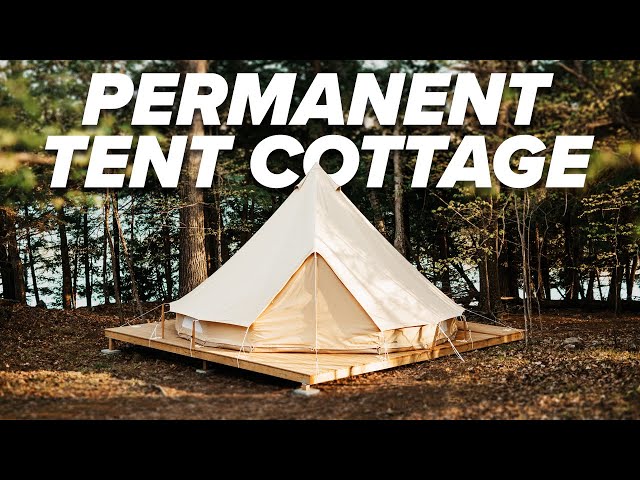 Worlds Cheapest Cottage? A permanent tent you can live in.