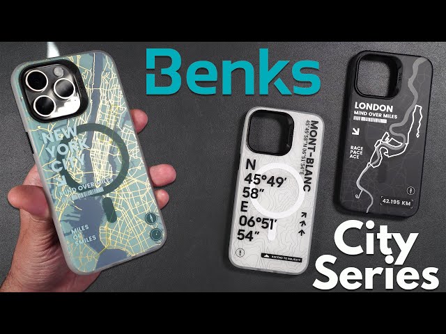 iPhone 15 Pro Max City Series Cases by BENKS