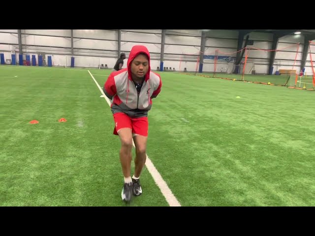 Defensive Back Drills with Seattle Seahawks CobyBryant