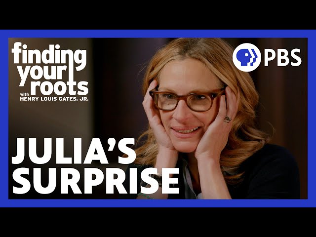Julia Roberts' Family Name Isn't What She Thought | Finding Your Roots | PBS