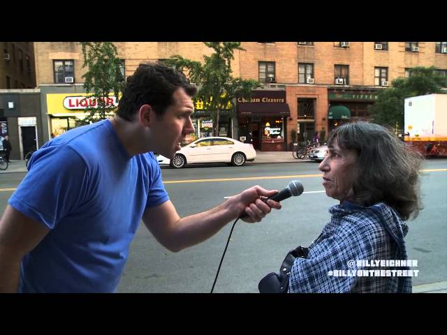 Billy On the Street: Quizzed in the Face with Elena