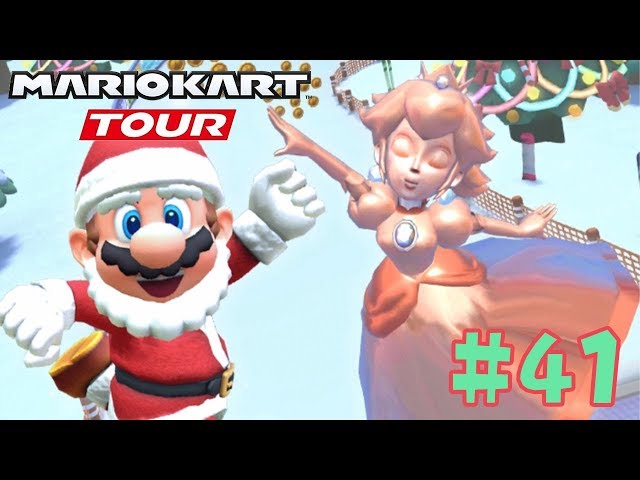 Mario Kart Tour - Winter Tour is Finally Here!! Gold Pipe & more - Part 41