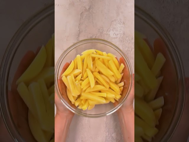 Möchten Sie Pommes Frites schmackhafter als bei McDonald's? Sei bereit mit der Margarine!