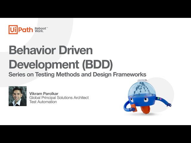 UiPath Test Suite: Behavior Driven Development (BDD)