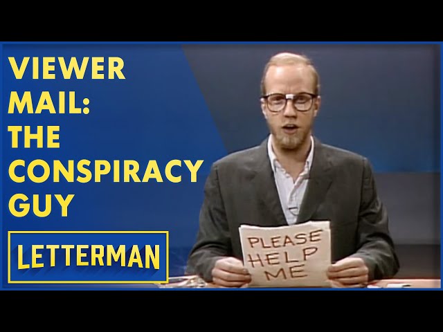 Viewer Mail: Chris Elliott's Conspiracy Guy Sets The Record Straight | Letterman