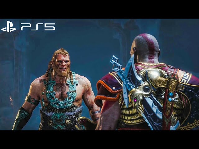 God Of War | Kratos y Atreus VS Magni y Modi | Dame God Of War | Español latino | 4K 60FPS | PS5