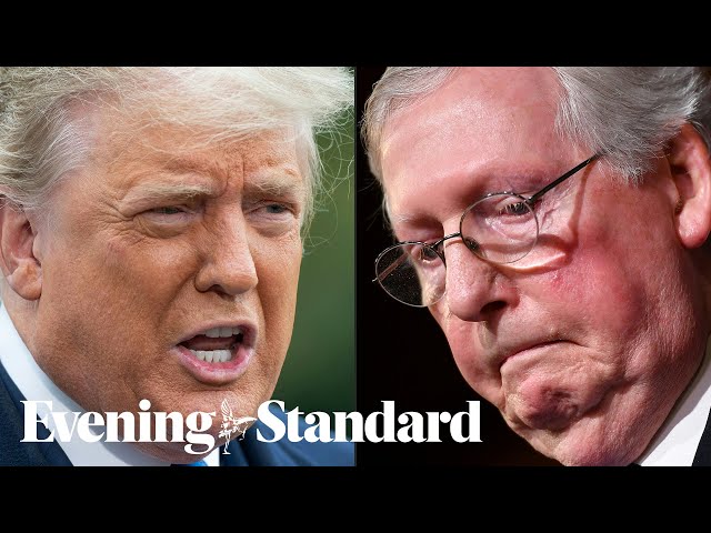 Donald Trump’s scathing attack on Republican Mitch McConnell: ‘Sullen and unsmiling political hack’